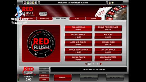 Red flush casino aplicação